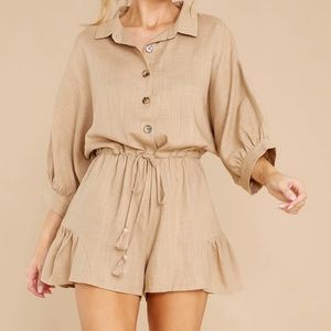 Always ready tan romper